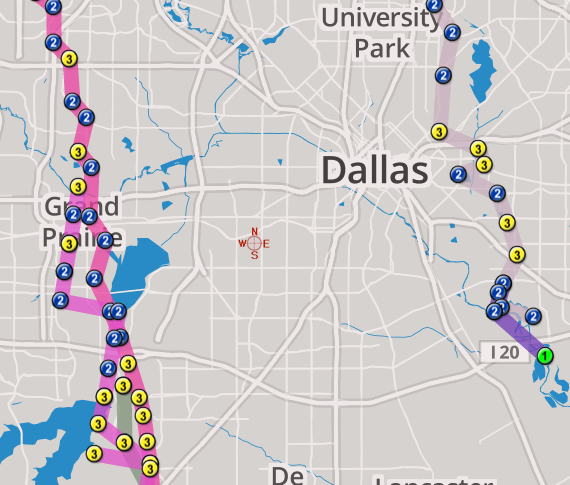 This is an example of how Hail Paths look.