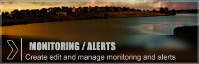 Create, edit and manage monitoring / alerts