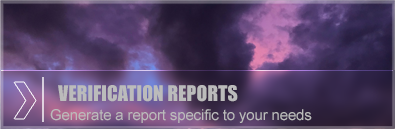 Generate a report specific to your needs